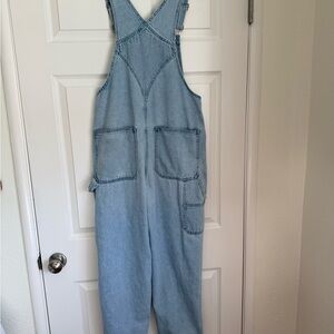 Madewell Light Wash Denim Overalls